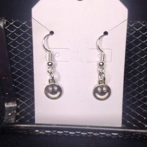Mini Happy Face Earrings
